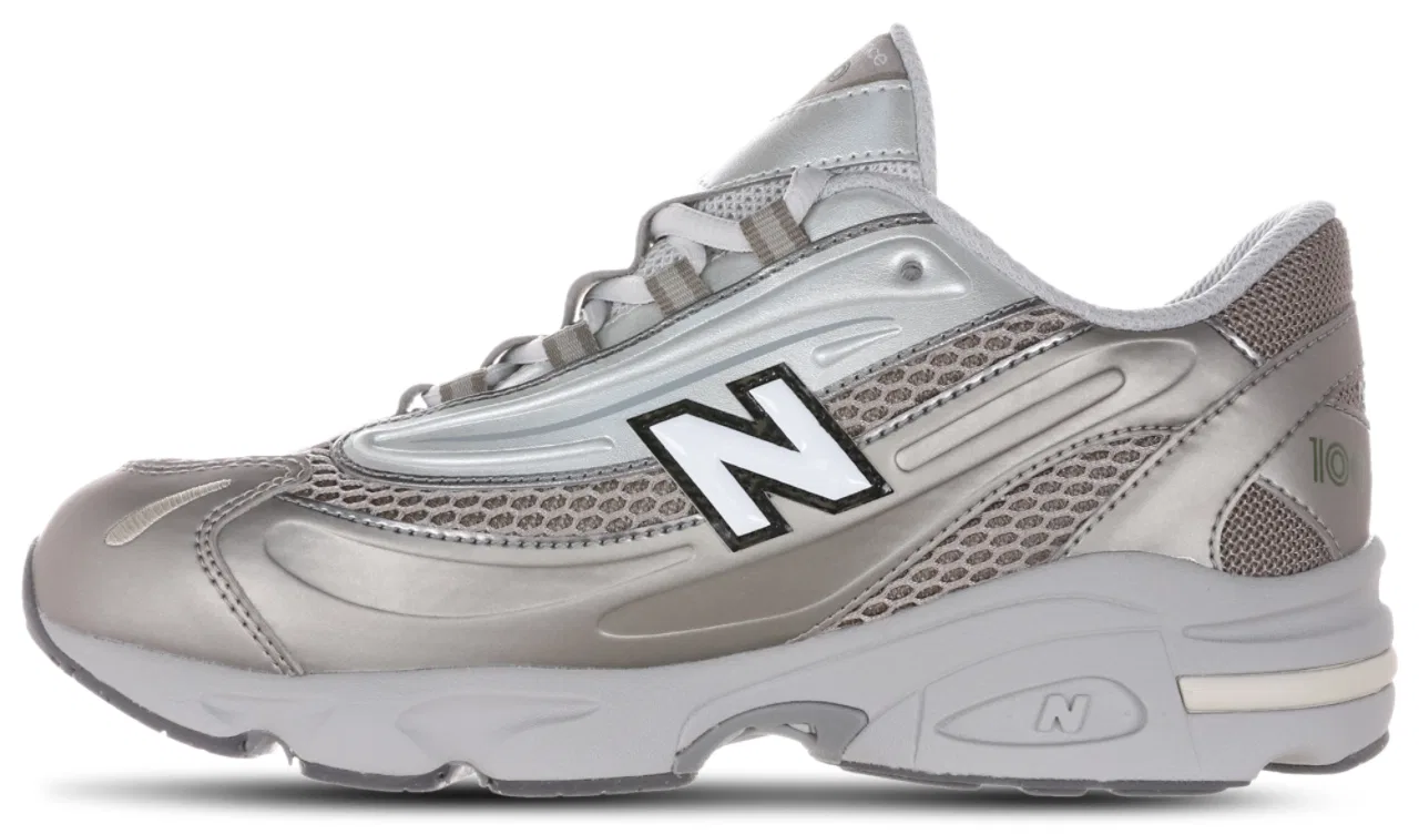 Кроссовки для мальчиков 1000 New Balance, цвет Arid Stone/Silver Metallic — фото 2