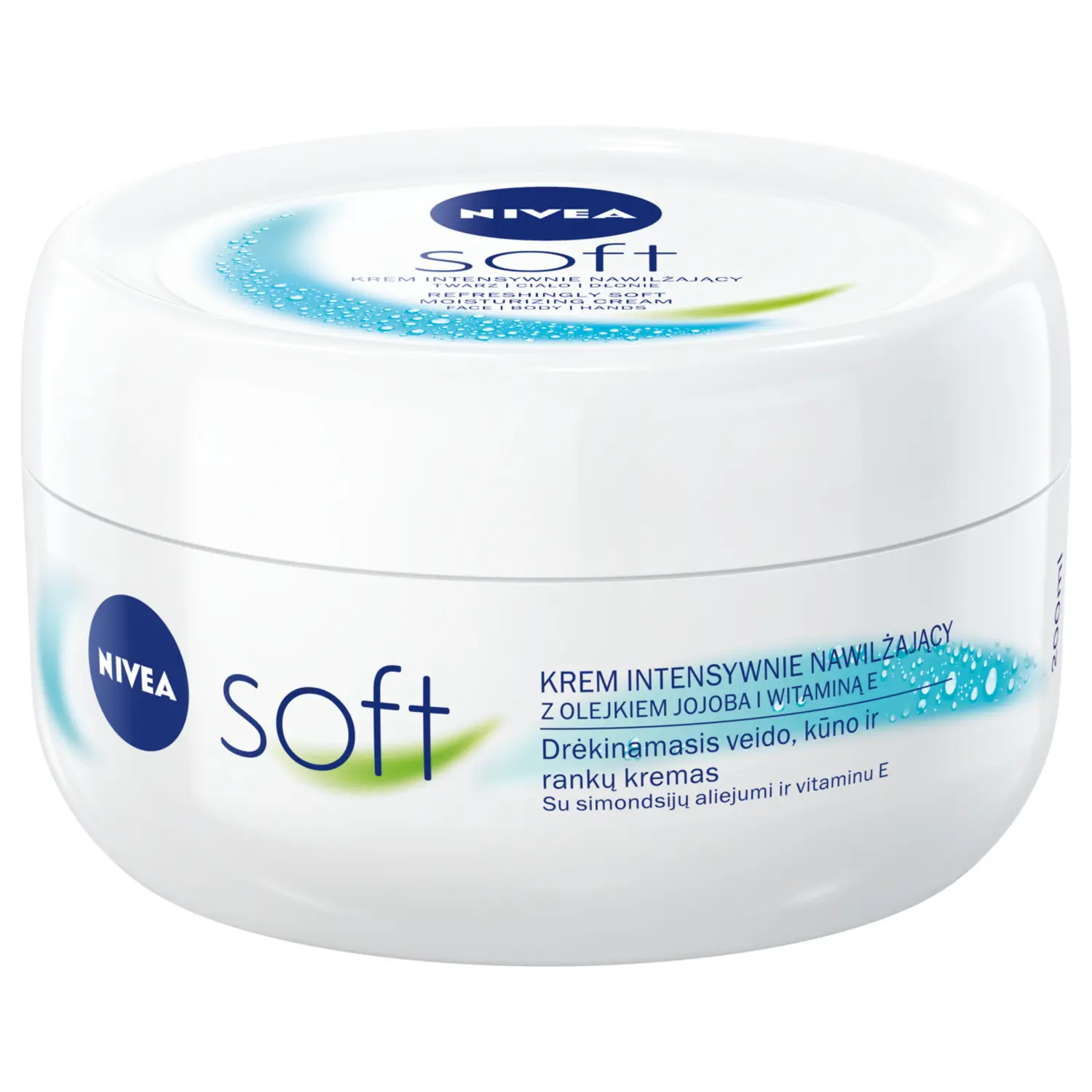 

Nivea Soft интенсивно увлажняющий крем для лица и тела, 200 мл