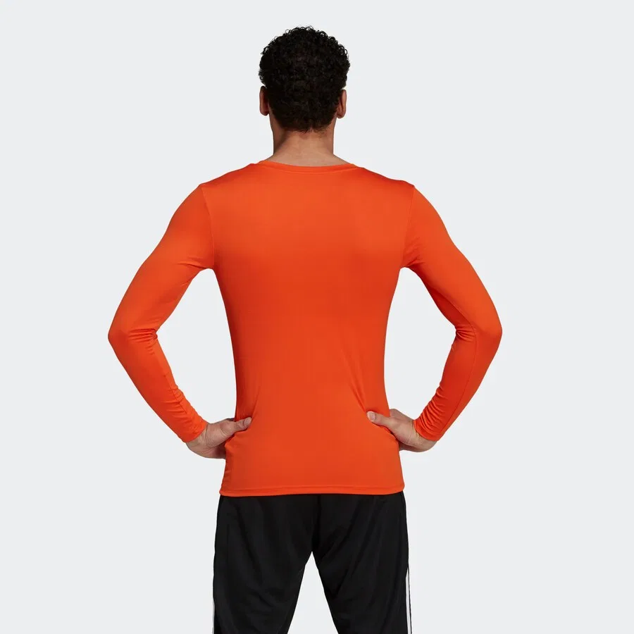 Футболка ADIDAS PERFORMANCE Performance Shirt 'Team Base' темно-оранжевого цвета — фото 4