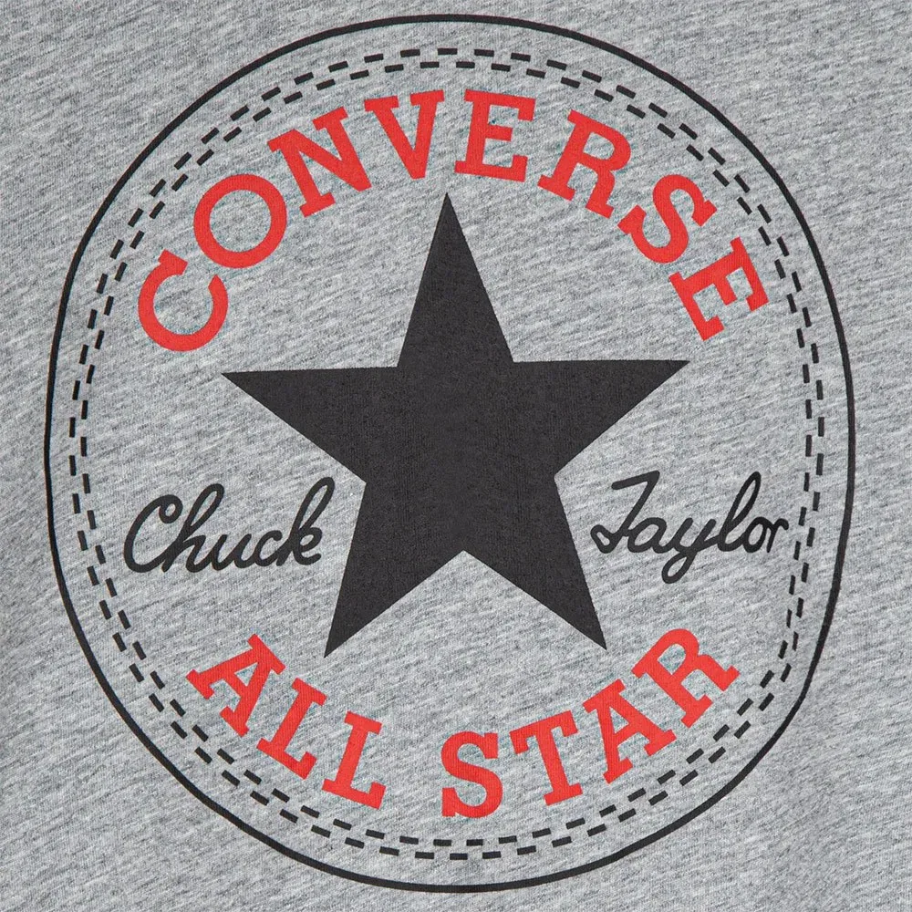 Футболка с длинным рукавом Chuck Patch Converse Kids, серый — фото 3