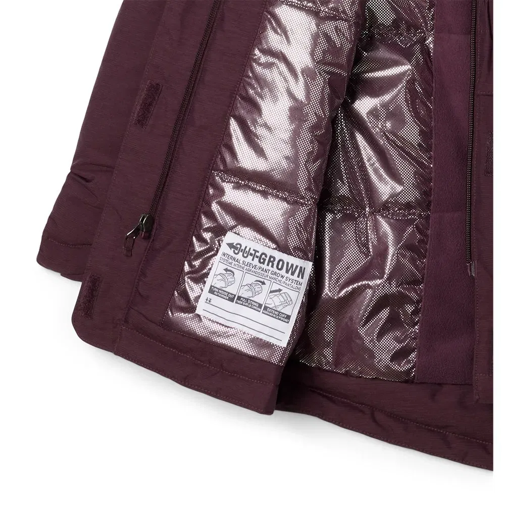 Детская куртка для девочек с утеплителем Columbia Nordic Strider II, Purple — фото 3