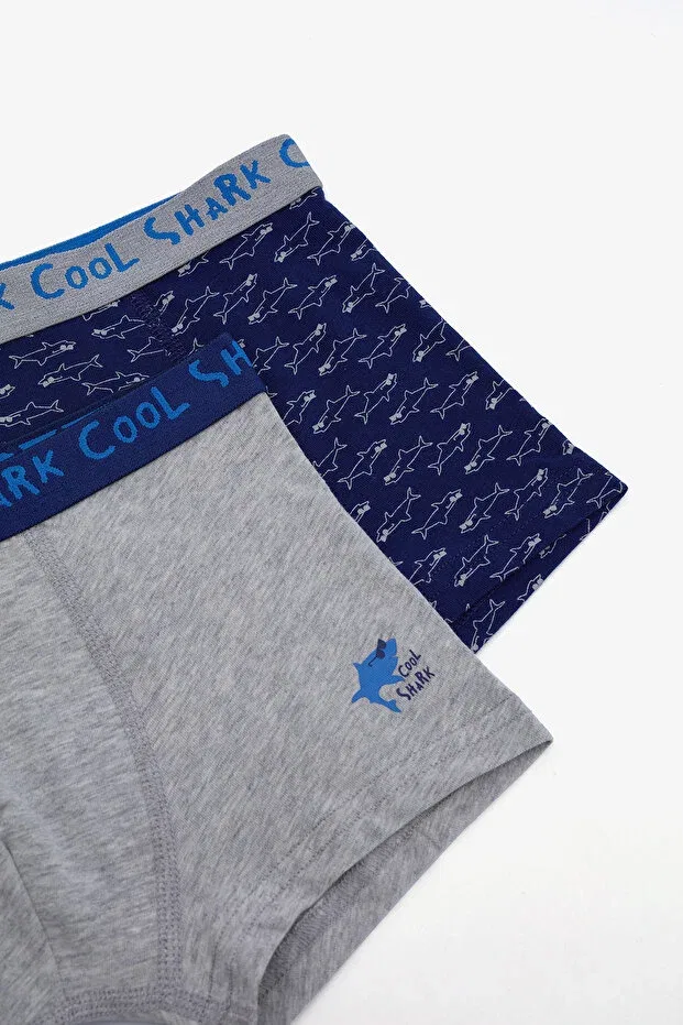 Детское белье для мальчиков с принтом Cool Boy Shark Penti, Multicolor — фото 4