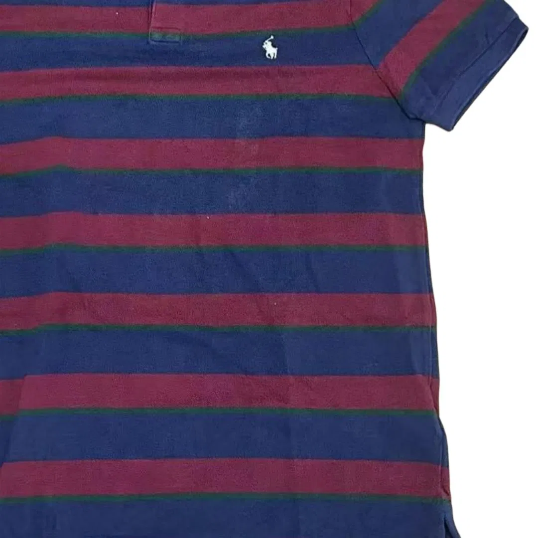 Мужское поло с воротником и умеренным прямым кроем Multicolor Polo Ralph Lauren — фото 4