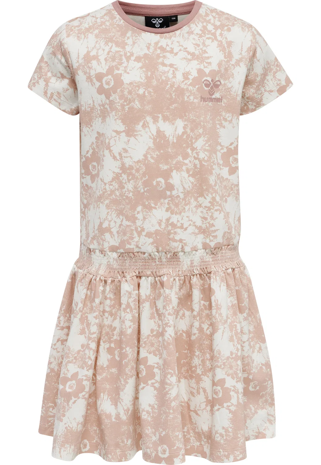 Детское платье с цветочным принтом Hmljuna Hummel, Rosa Perlrosa