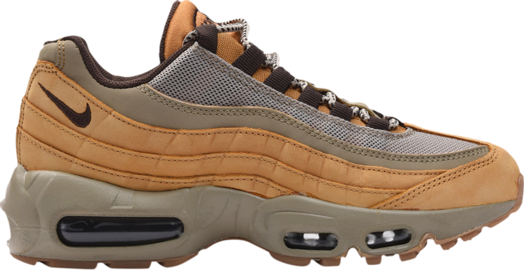 Кроссовки Nike Wmns Air Max 95 'Wheat', коричневый - фото