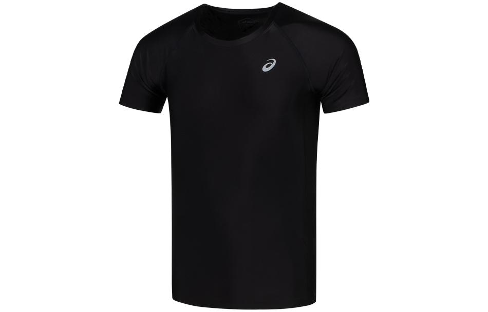 

ASICS Футболка мужская черная, Черный, ASICS Футболка мужская черная