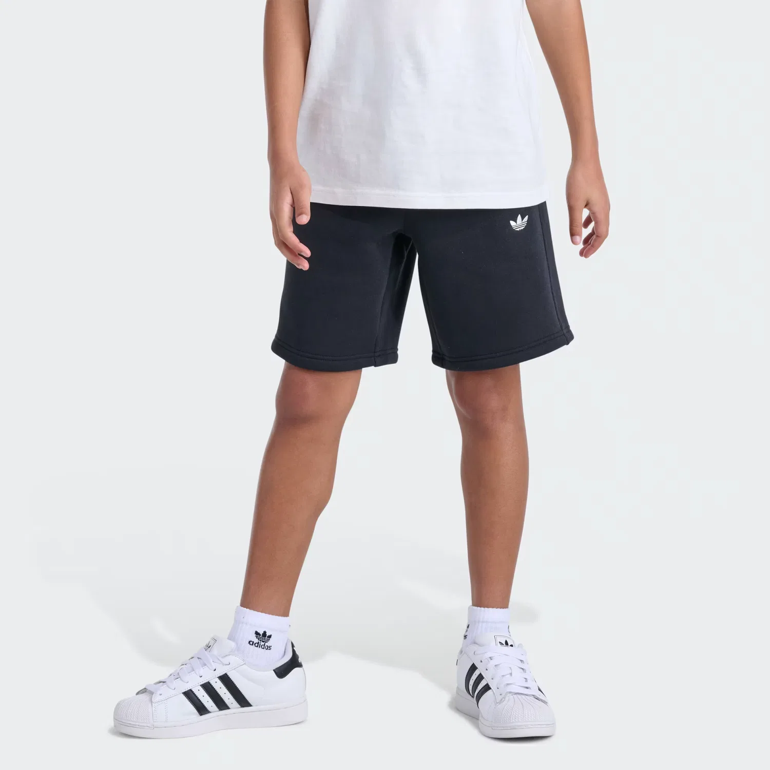 Детские шорты на флисе Essentials Adidas Originals, черный