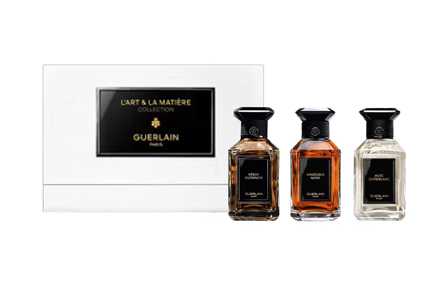 Набор парфюмерных пробников Neroli, Black Angelica Root, Musk, GUERLAIN, 3x10 мл