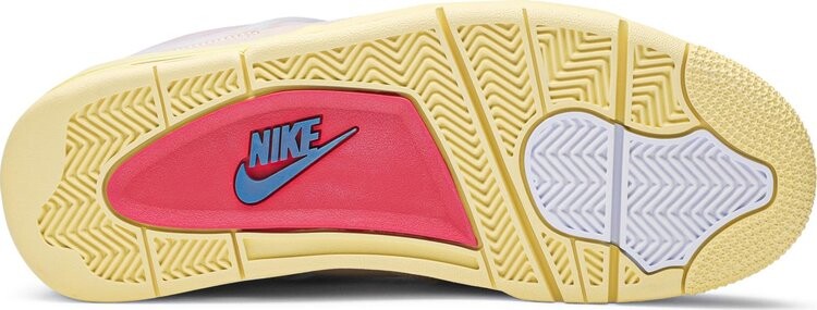 Кроссовки Union LA x Air Jordan 4 Retro Guava Ice, розовый — фото 4