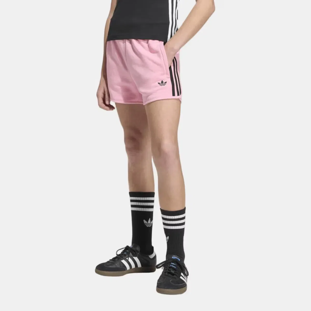 Детские шорты с принтом Adicolor Adidas Originals, Rosa