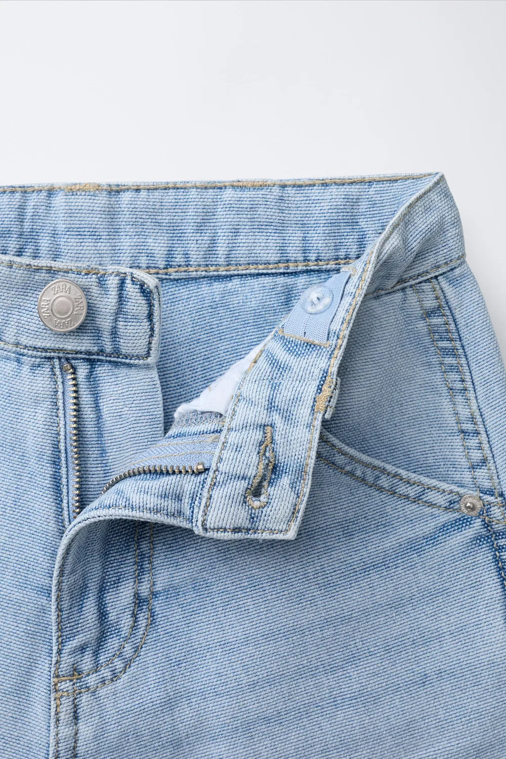 Бермудские шорты Carpenter с этикеткой ZARA, Blue — фото 3