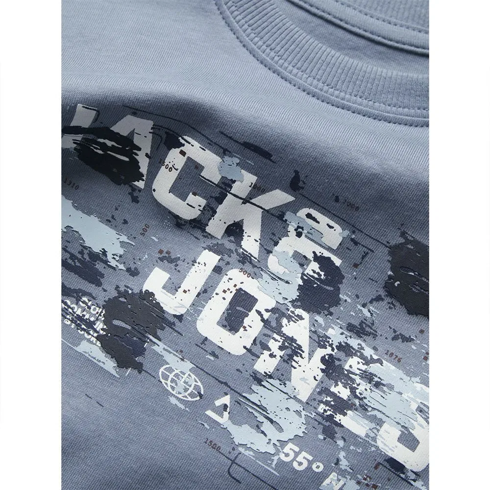 Детская футболка с принтом Outdoor Logo Jack & jones, Blue — фото 2