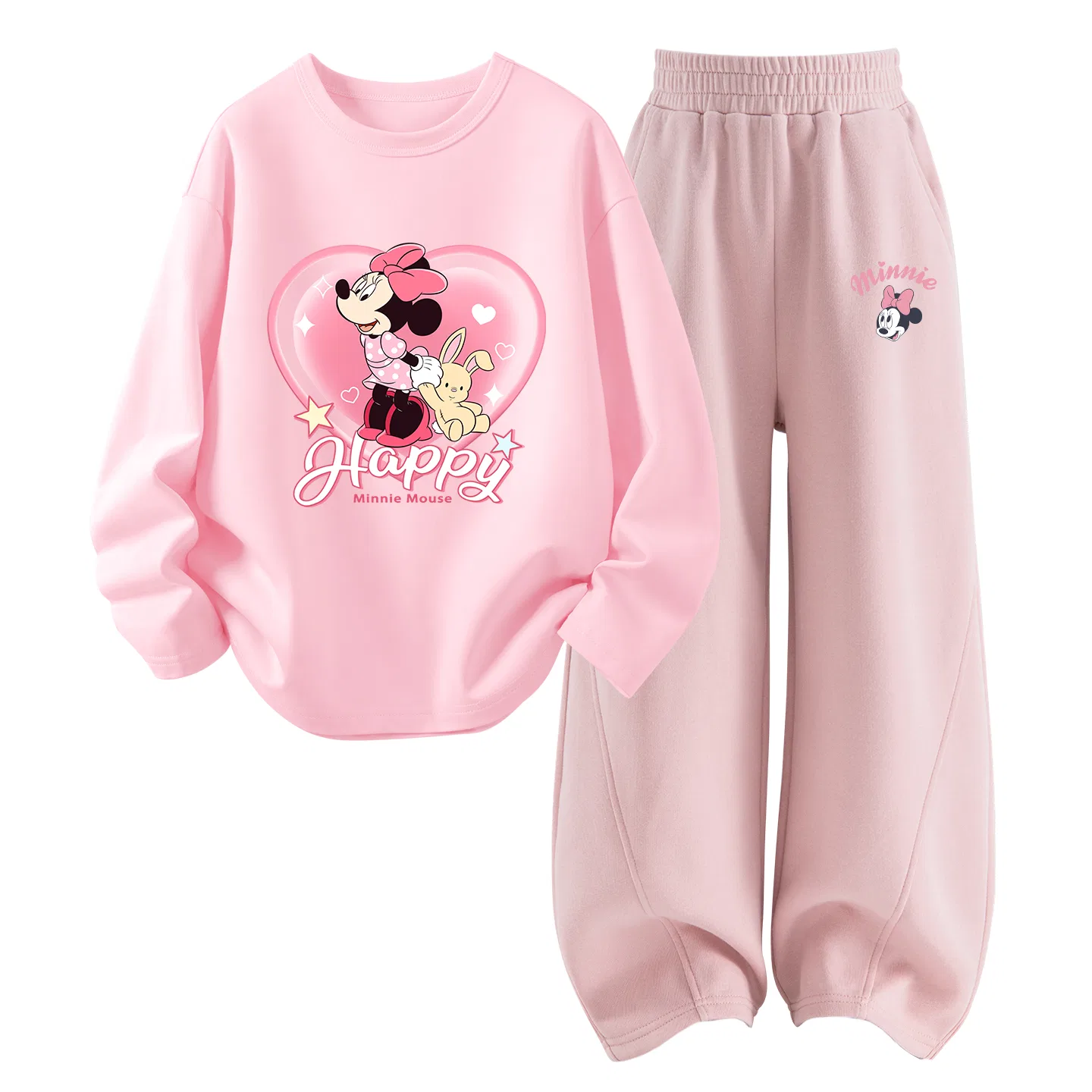 Детский спортивный комплект с круглым вырезом Di Mood K White+Di Mood K Berry Dark Reddish Purple Disney, Di Mood K White+Di Mood K Berry Dark Reddish Purple — фото 3