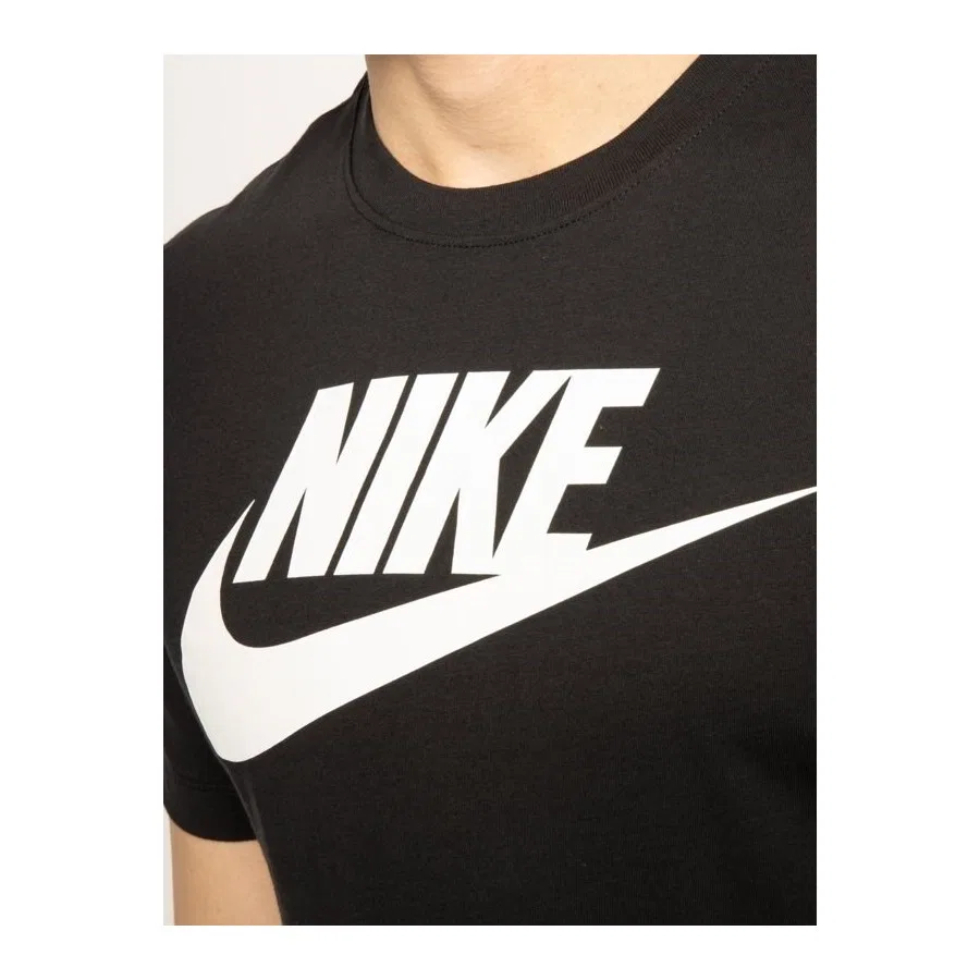 Футболка спортивная с коротким рукавом Sportswear Icon Futura Nike, Черный — фото 3