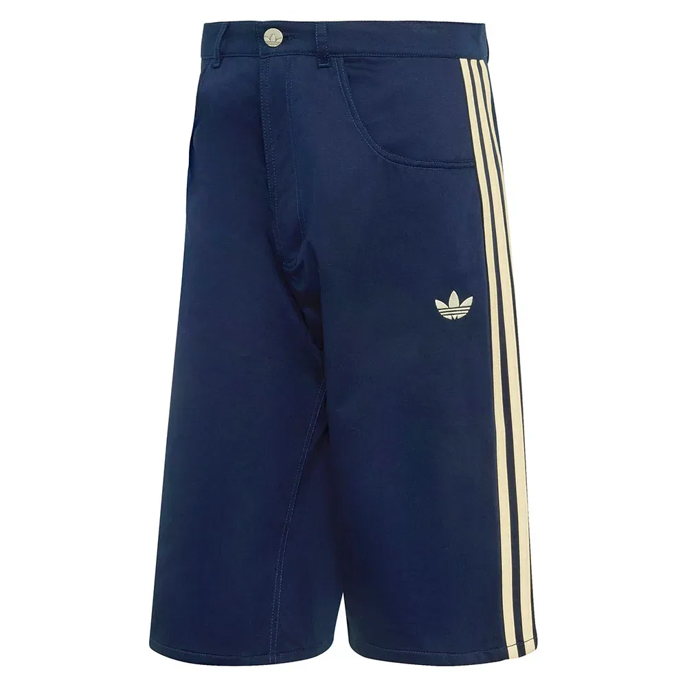 Мужские шорты из денима Firebird Twill Adidas Originals, Blue — фото 3