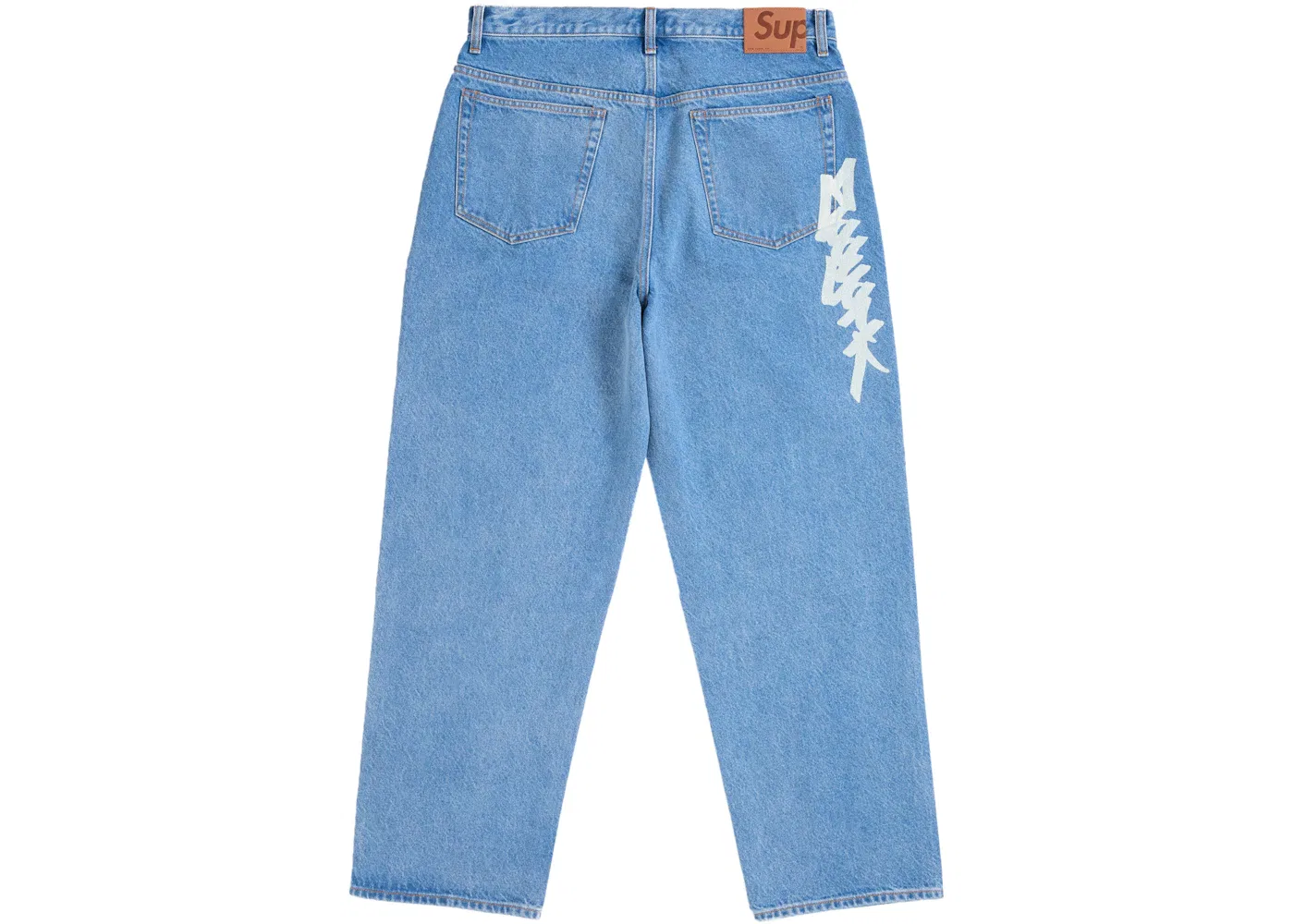 Мужские джинсы свободного кроя Zoo York Supreme, Blue Denim