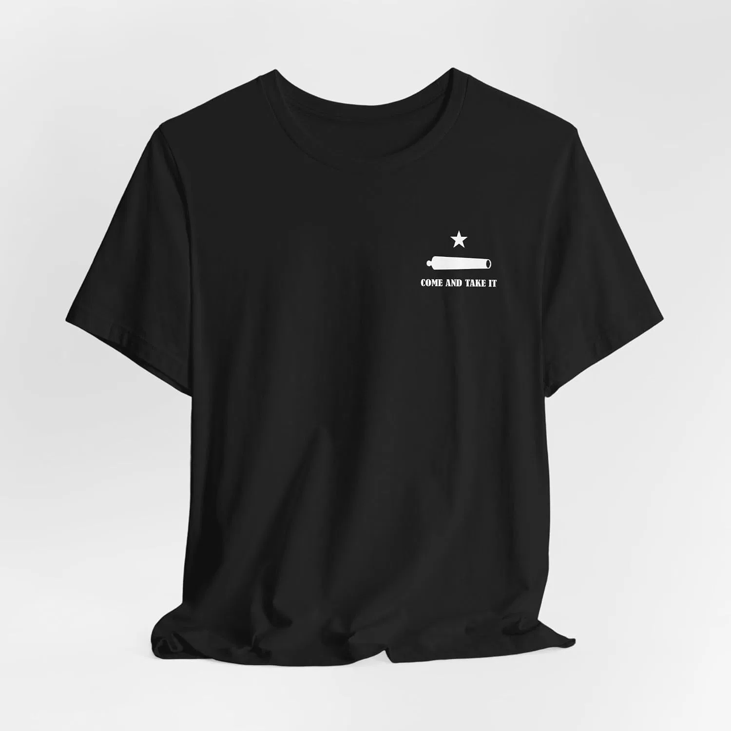 Футболка с принтом Texas Zavala Flag, Black — фото 4