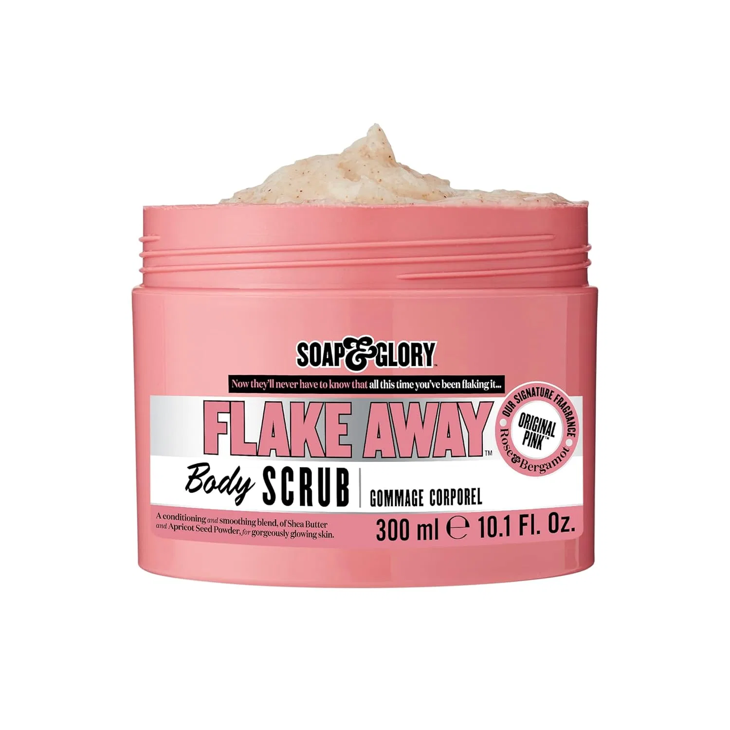 Скраб для тела Soap & Glory Flake Away, 600 мл, Shea Butter — фото 2