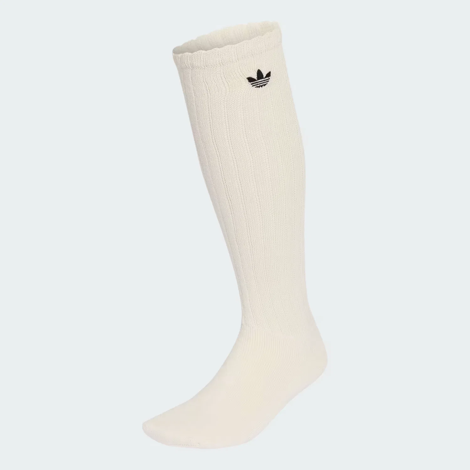 Женские гольфы свободной посадки 1 пара Slouchy High Knee Socks Adidas Originals, белый
