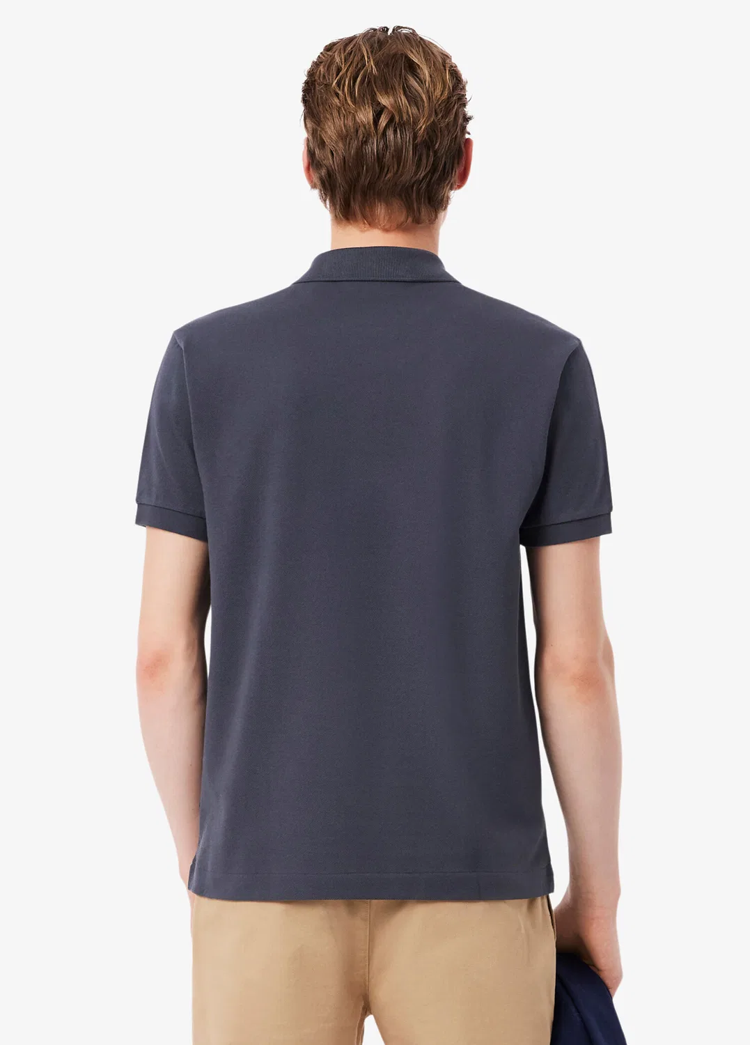 Поло Lacoste L.12.12 Classic Fit, Gri-S5T — фото 3