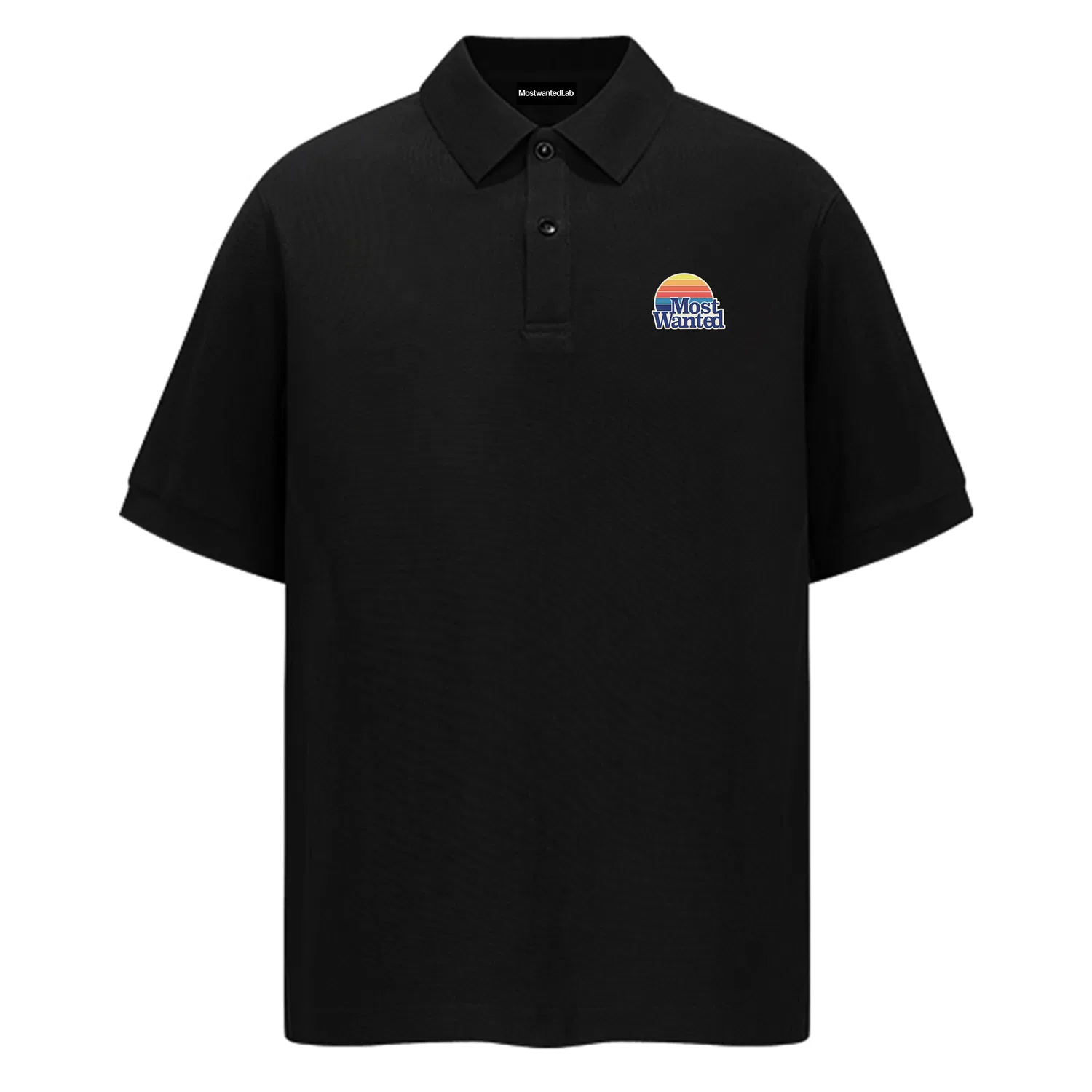 Детское поло Unisex MostwantedLab, Black