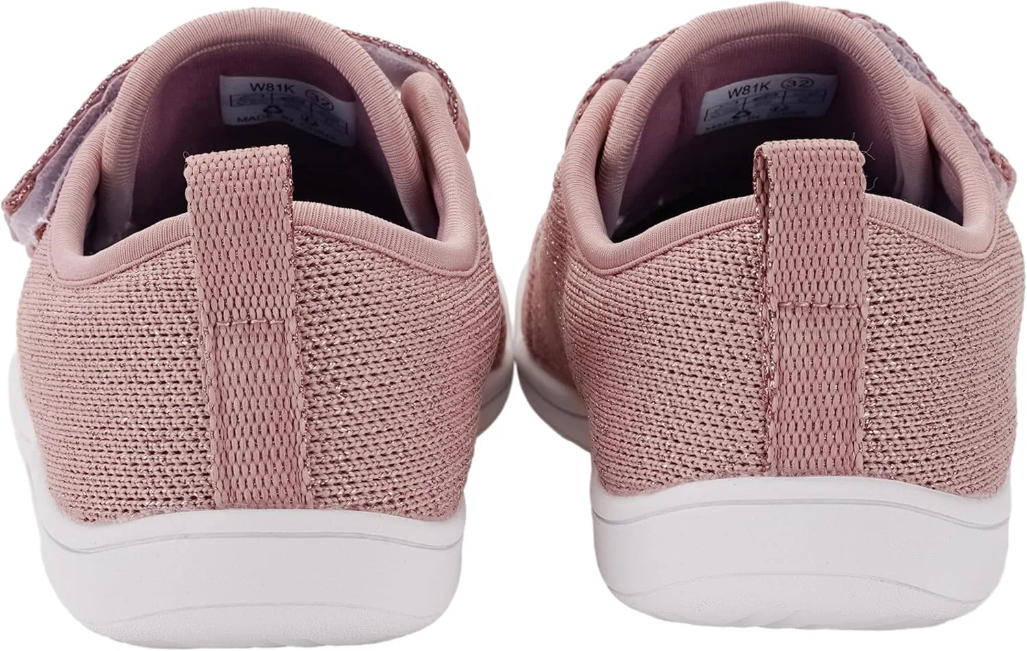 Детские кроссовки с широким носком WHITIN W81K, Rose Shimmer — фото 4