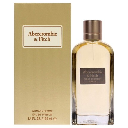 

Abercrombie & Fitch First Instinct Sheer Unisex Adult EDP 100ml Sneaker, черный, один размер - цветы