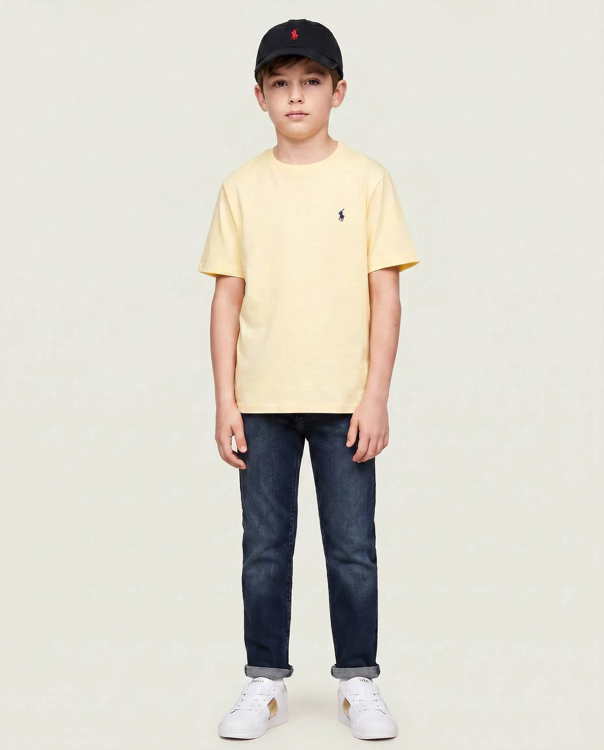 Кеды Frazier Polo Ralph Lauren, Bianco — фото 3