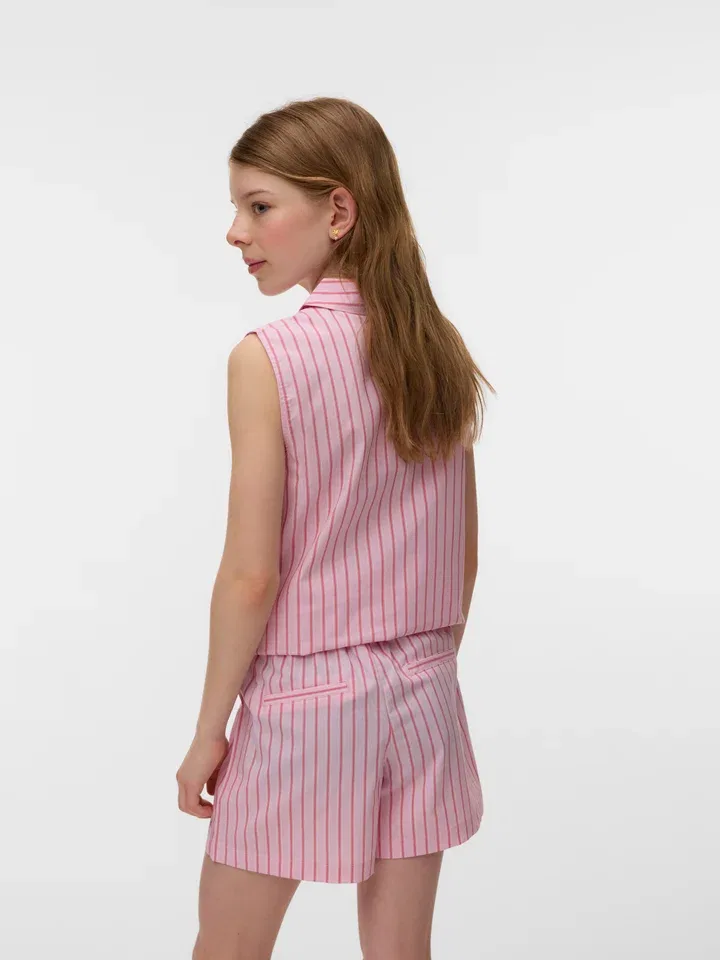 Блуза-топ Friba Vero Moda Girl, розовый — фото 2