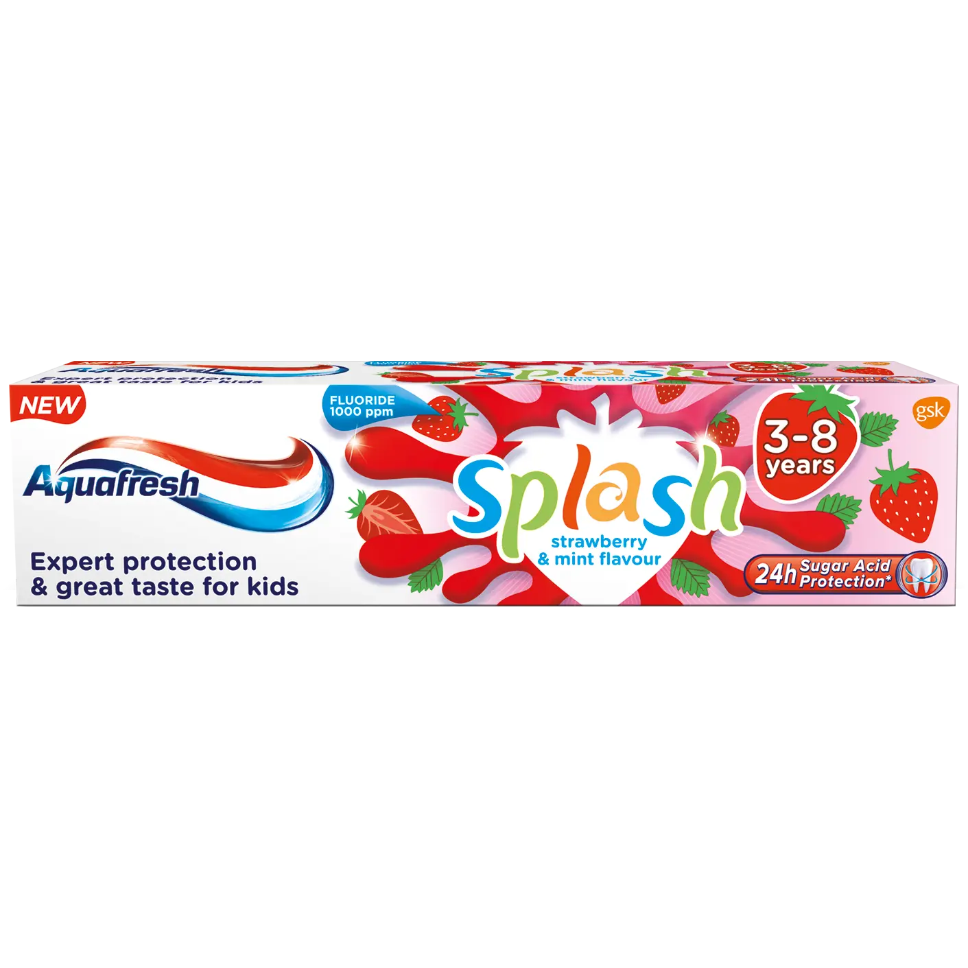 

Aquafresh Splash зубная паста для детей 3-8 лет, 50 мл