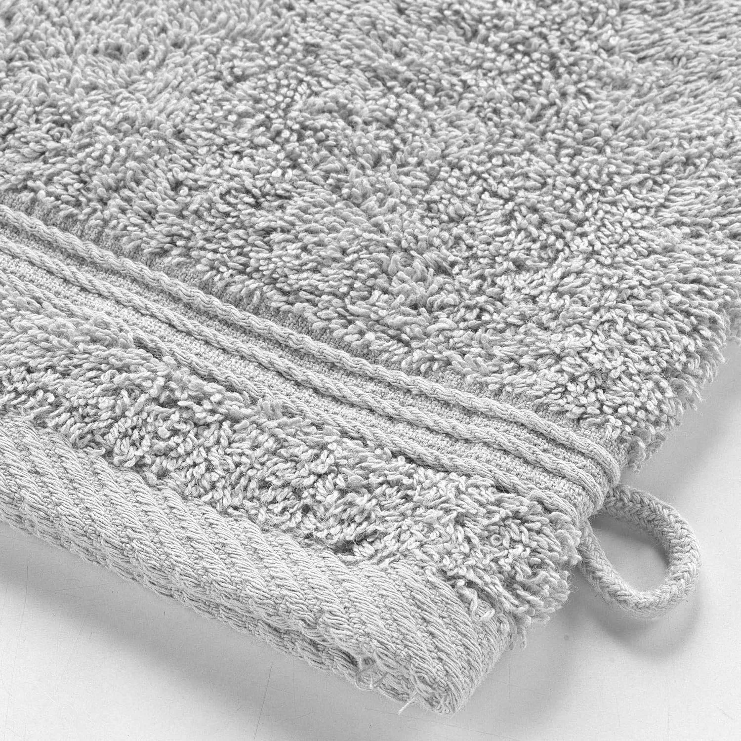 Махровые салфетки для лица, 2 шт, 15x21 см, Pearl Grey Douceur D'Intérieur — фото 4