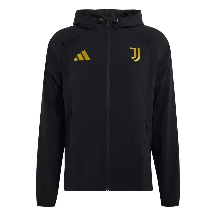Спортивная куртка ADIDAS PERFORMANCE 'Juventus Turin Tiro' черного цвета