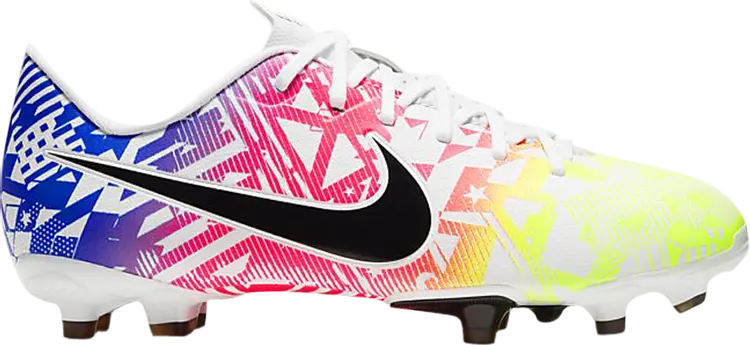 Бутсы Nike Neymar Jr. x Mercurial Vapor 13 Academy MG GS 'Jogo Prismatico', многоцветный — фото 2