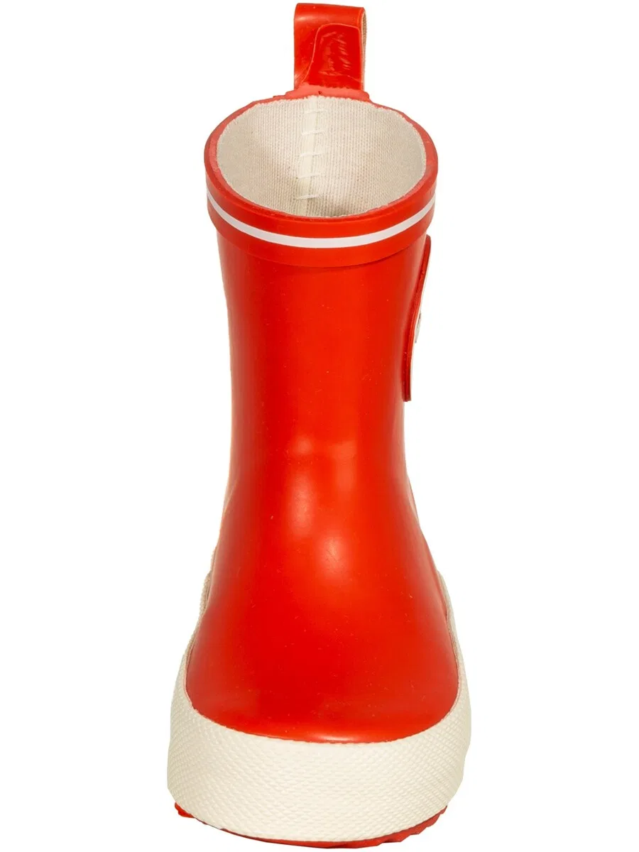 Резиновые сапоги «Regenstiefel Kinderstiefel in rot» красного цвета druppies — фото 3
