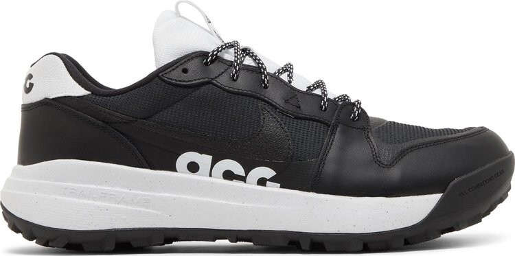 

Кроссовки Nike ACG Lowcate 'Black White', черный