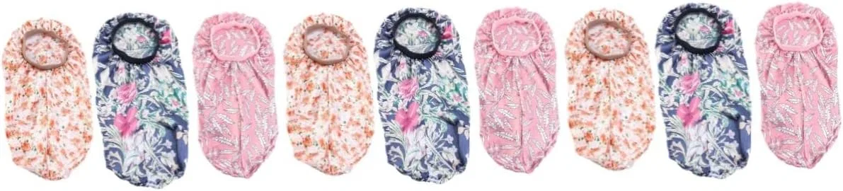 Шапочка для душа Satin, GALPADA, набор 9 шт, Floral