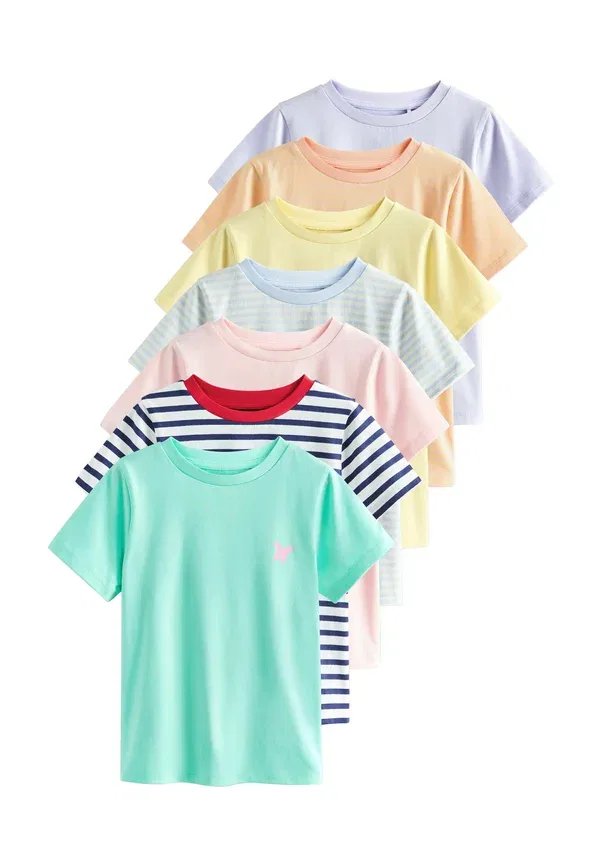 Футболка из джерси 7 pack pastel - print t-shirt Next multi graphic