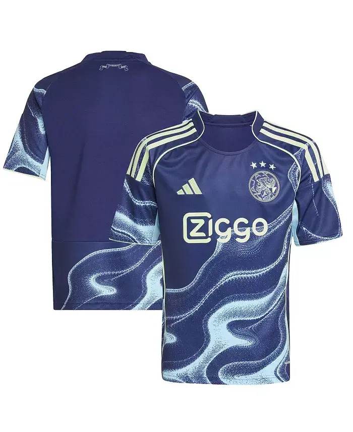 

Реплика выездной футболки «Аякса» для больших мальчиков и девочек 2025/26 adidas
