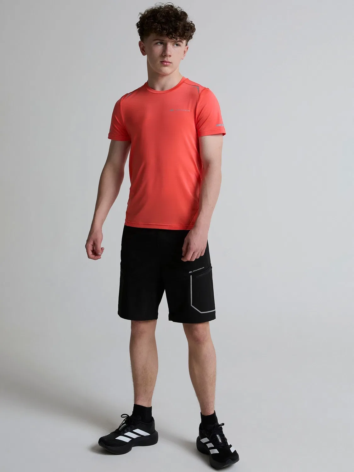 Футболка с коротким рукавом Bolt 2.0 Space Dye Monterrain, красный