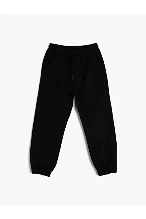 Детские штаны для девочек хлопковые Sportswear Funstyle, Black