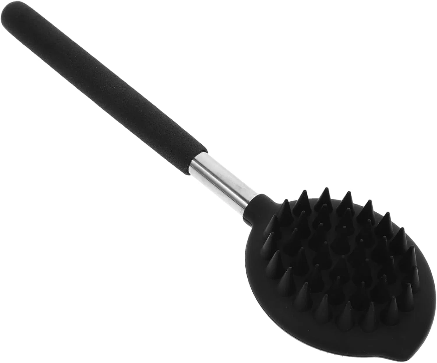Силиконовая щетка для душа IWOWHERO, 1 шт, 258 г, Black — фото 3