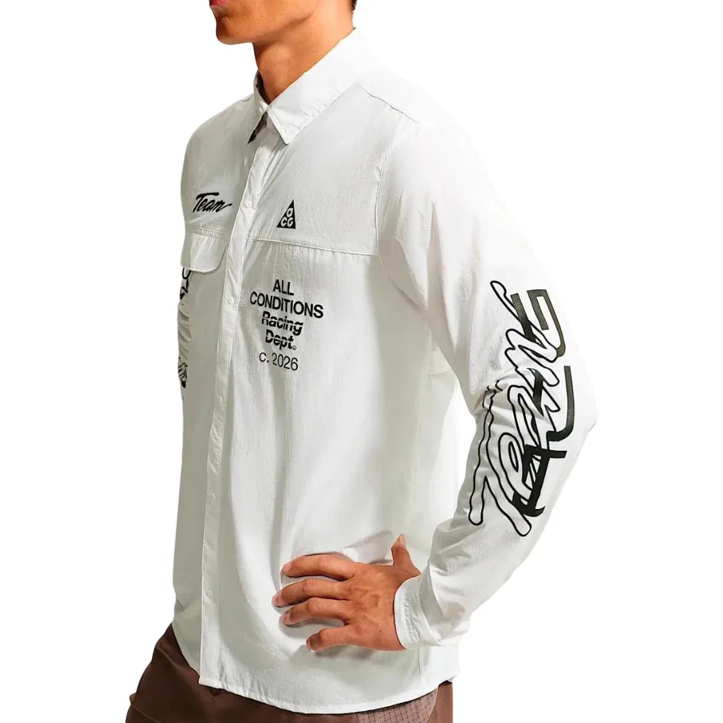 Мужская рубашка ACG Aireez UV-Resistant Top Asia Sizing 'Summit White' Nike, Summit White — фото 4