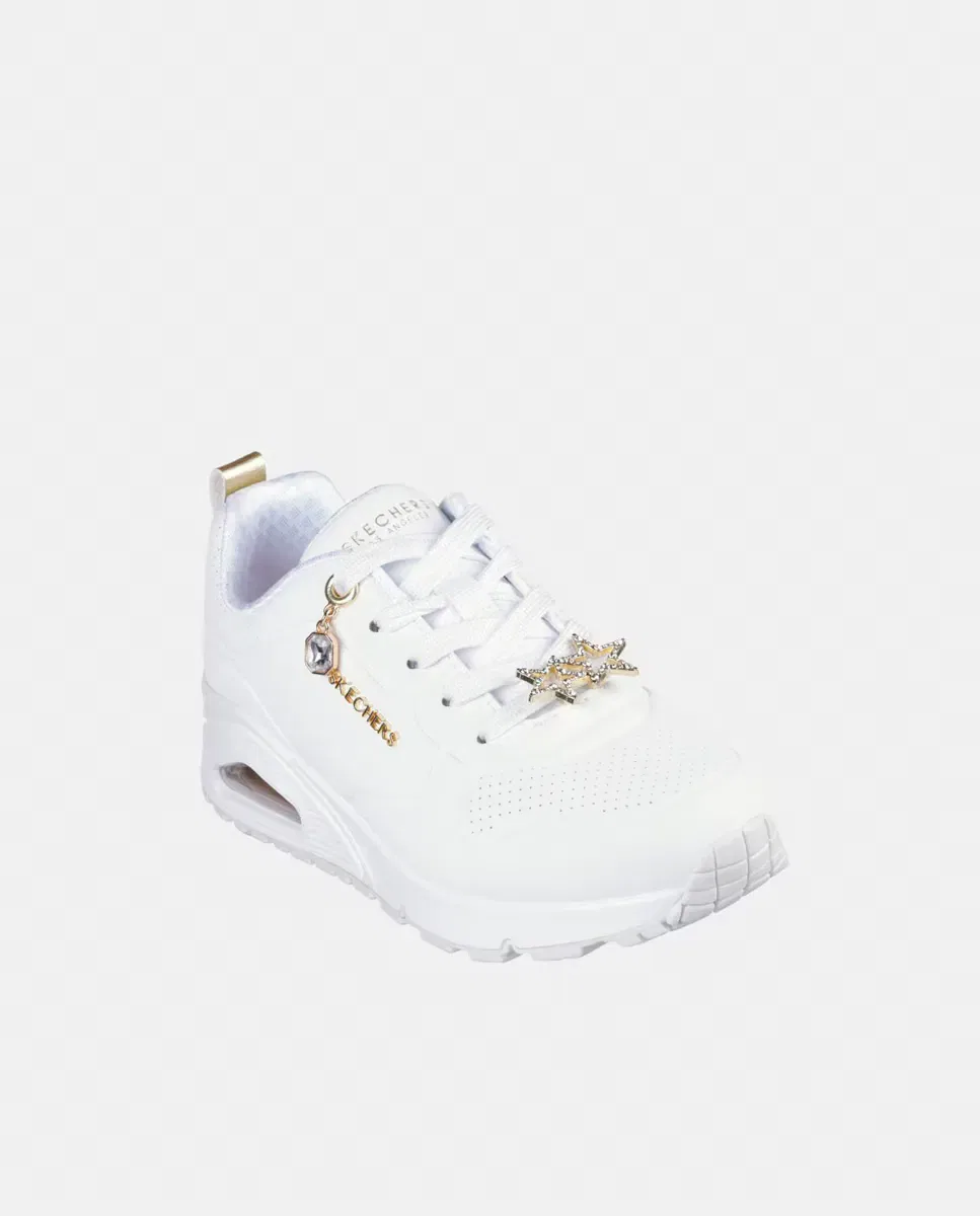 Детские кроссовки для девочек с воздушной камерой UNO Skechers, Blanco