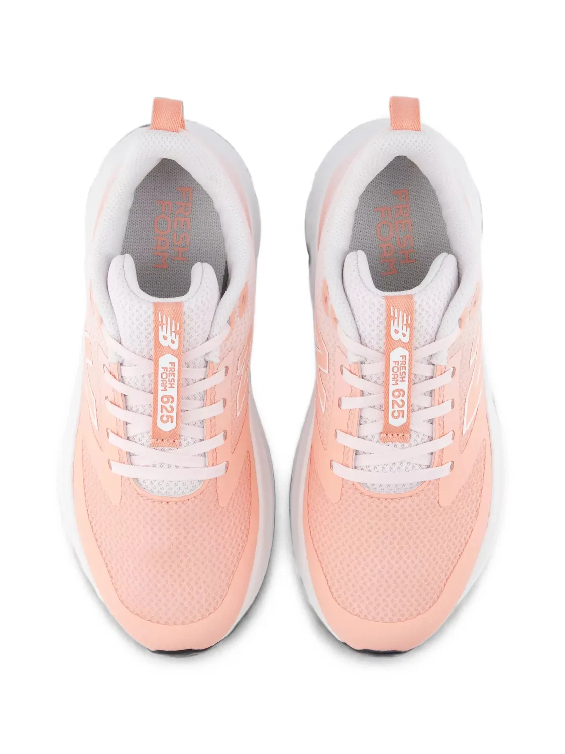 Кружевные туфли 625 New Balance Kids, розовый — фото 4