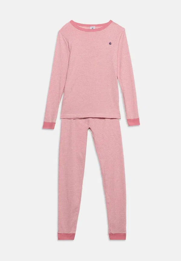 Комплект пижамы полосатый Snug fit Petit Bateau New cheek, Marshmallow