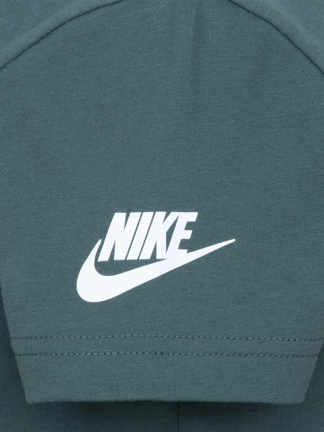 Футболка с логотипом Nike Kids, зеленый — фото 3