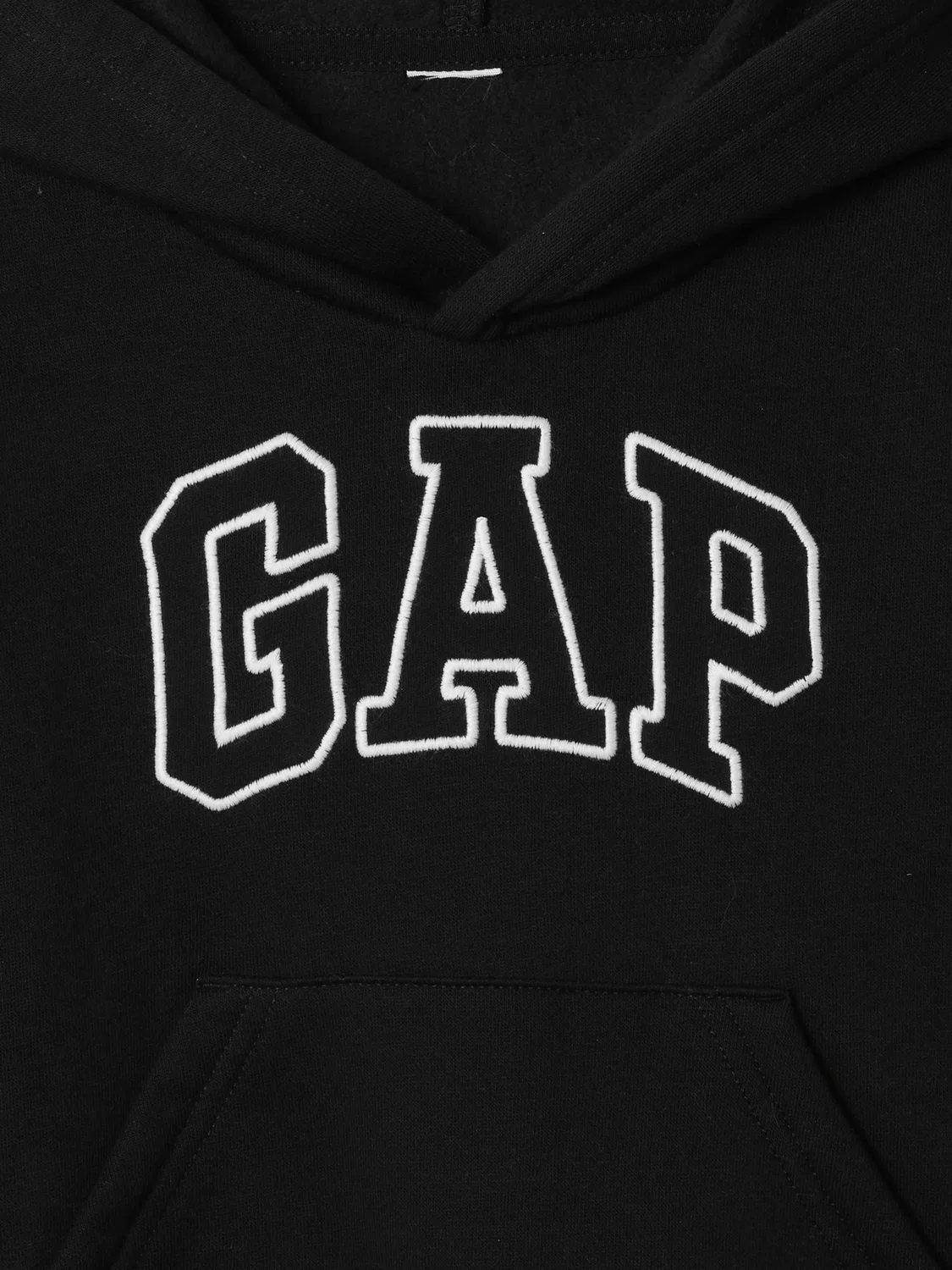 Худи, свободная посадка, Logo Hoodie Gap, черный — фото 3