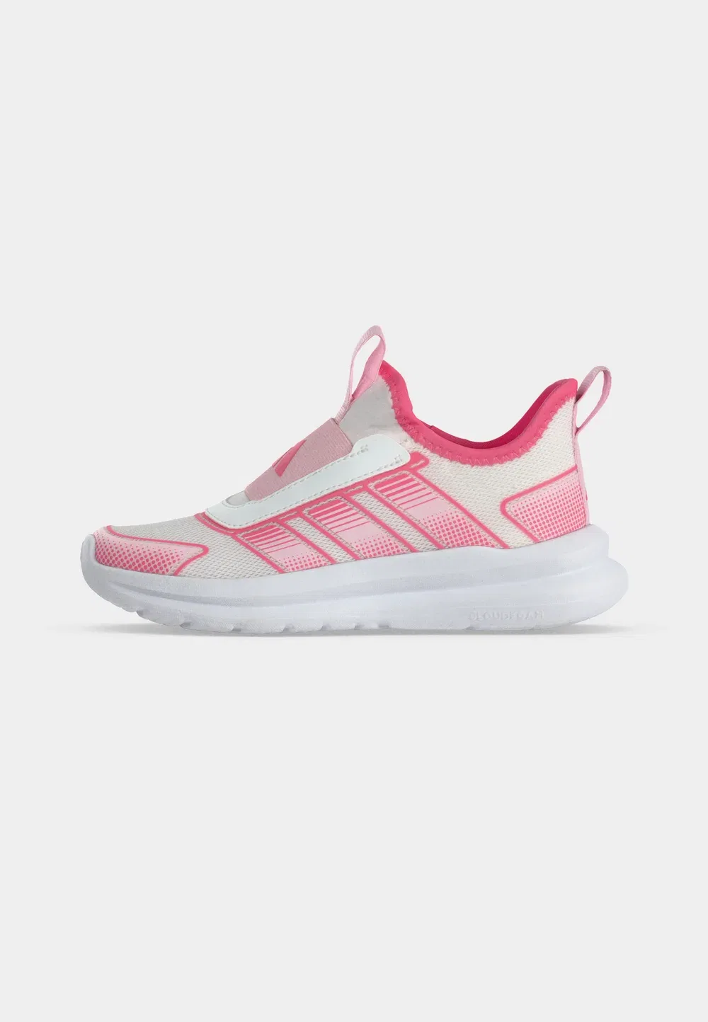 Tensaur Comfort 2 - тренировочные кроссовки Adidas Performance, Footwear White/Pink Fusion/Clear Pink — фото 2