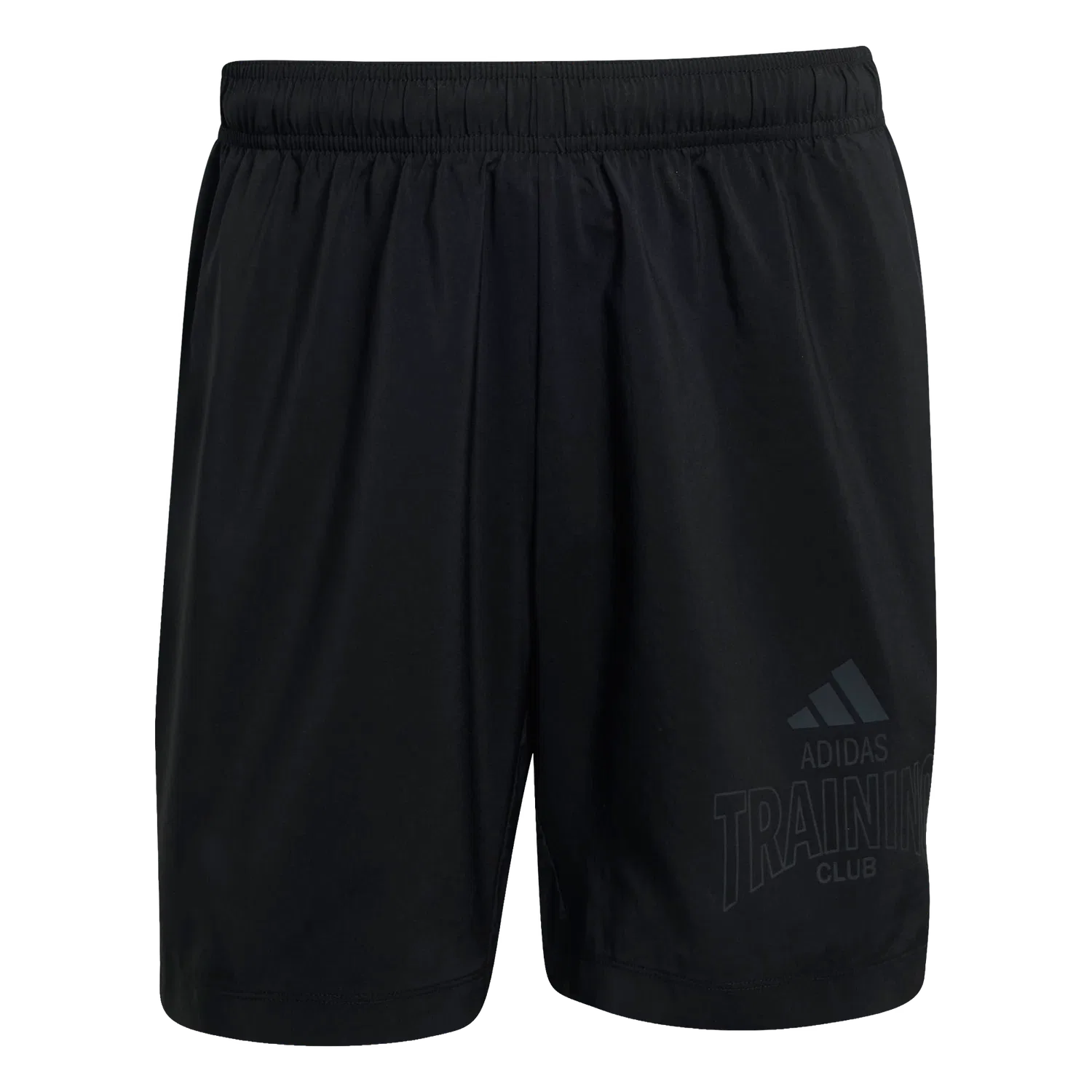 Мужские спортивные шорты с графикой Adidas, черный