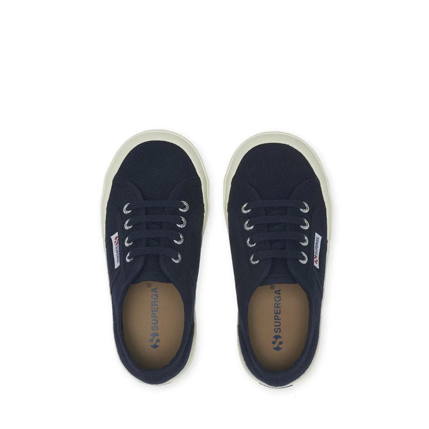 Детские кроссовки для мальчиков 2750-Jcot Classic Superga, Marine — фото 4